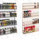 Wall Mounted Spice Rack Storage Organizer (Black) | $38 | Amazon
Wall Mounted Spice Rack Storage Organizer (Copper) | $38 | Amazon
